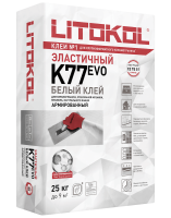 Клей плиточный белый Litokol SuperFlex K77 25 кг