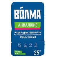 Штукатурка цементная Волма Аквалюкс серый 25 кг