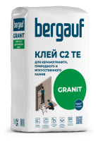 Клей для плитки, керамогранита, природного и искусственного камня Bergauf Granit 25 кг