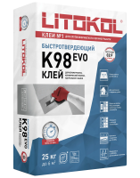 Клей плиточный белый Litokol Litostone K98 25 кг