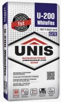 Клей для плитки Юнис WhiteFlex U-200 25 кг