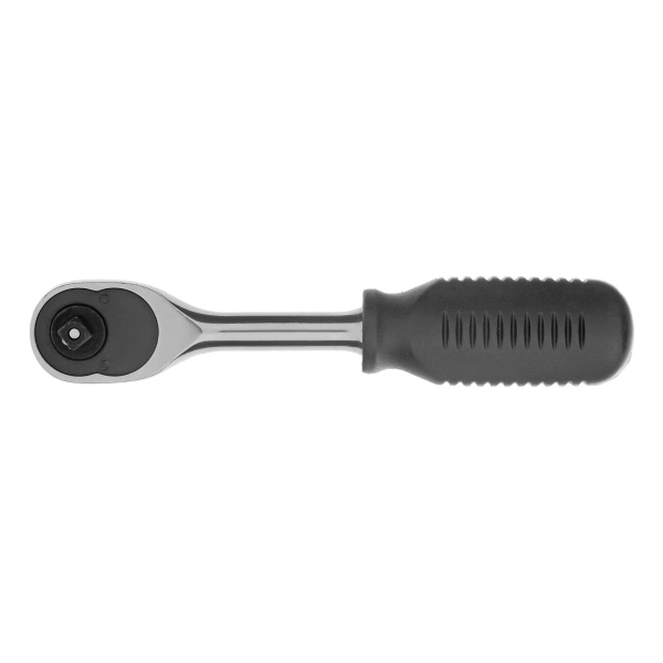Ключ-трещотка 1/4", CrV, 45 зубьев, с быстрым сбросом, хром Matrix