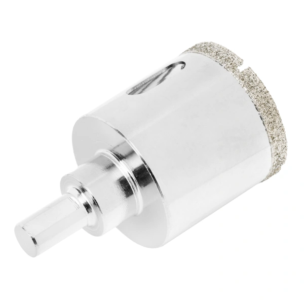 Коронка алмазная по керамограниту, 40 х 67 мм, трехгранный хвостовик Matrix